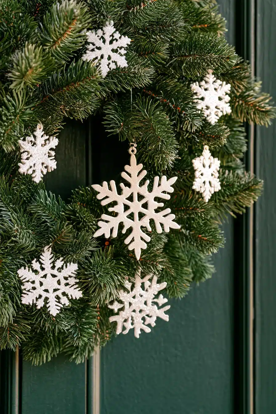 27 Beautiful Winter Wreaths for Front Door Charm and a Cozy Seasonal Welcome