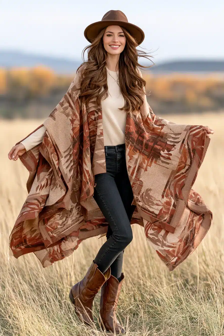 27 Stylish Western Fall Outfits for Cozy Days and Rustic Autumn Charm