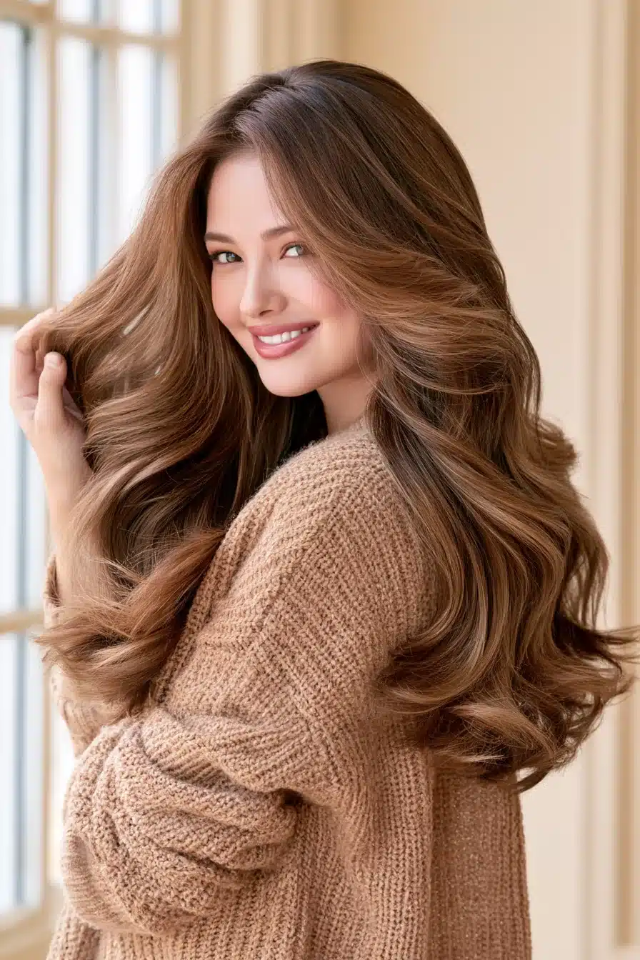 27 Beautiful Fall Balayage Ideas for a Warm and Radiant Seasonal Refresh