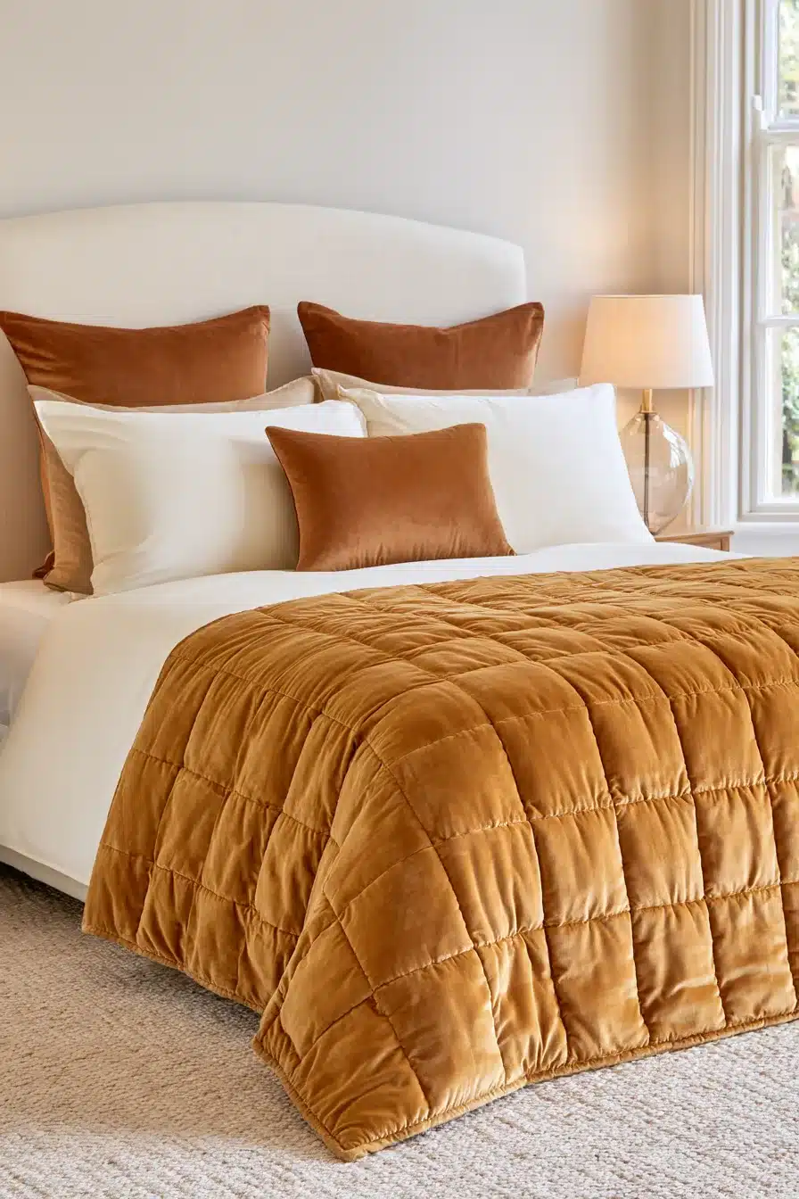 27 Gorgeous Fall Bedding Ideas Filled With Comfort and Autumn Charm