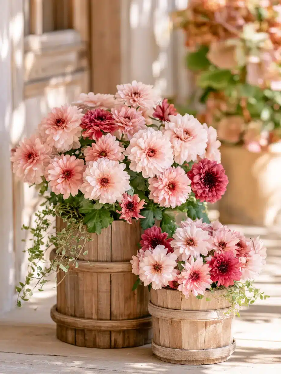 27 Beautiful Mums Front Porch Ideas for a Colorful and Cozy Autumn Welcome