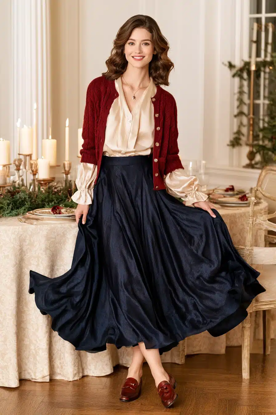 27 Chic Christmas Dinner Outfit Ideas to Make Your Holiday Style Shine