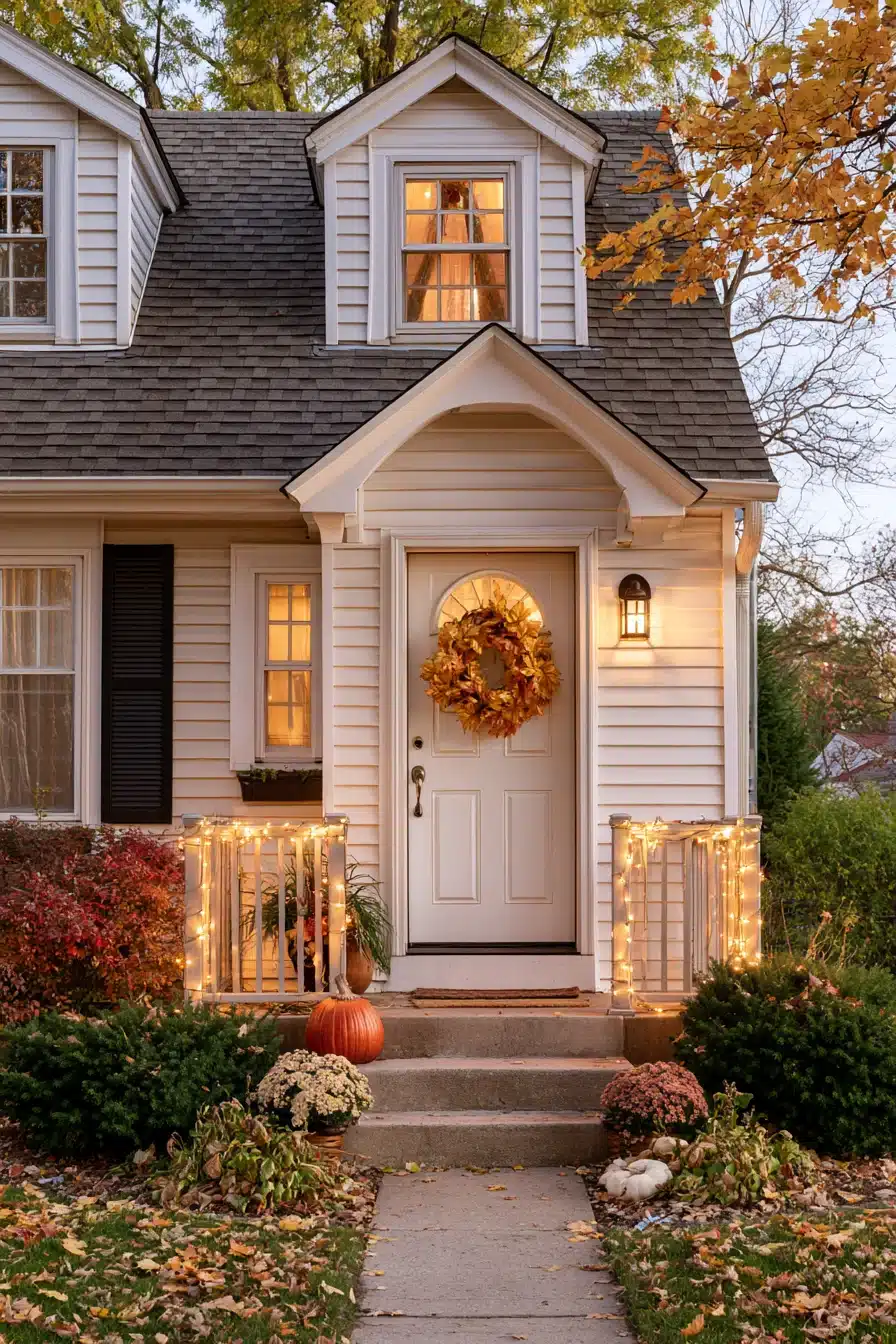 27 Cozy Small Porch Fall Decorating Ideas for a Charming Autumn Welcome