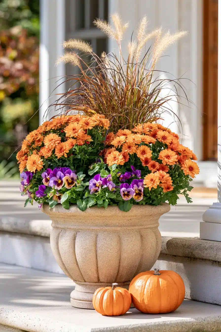27 Creative Halloween Planter Ideas for a Delightfully Spooky Front Porch
