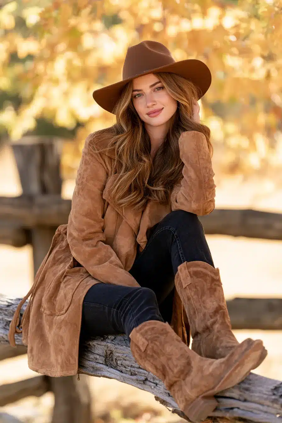 27 Stylish Western Fall Outfits for Cozy Days and Rustic Autumn Charm