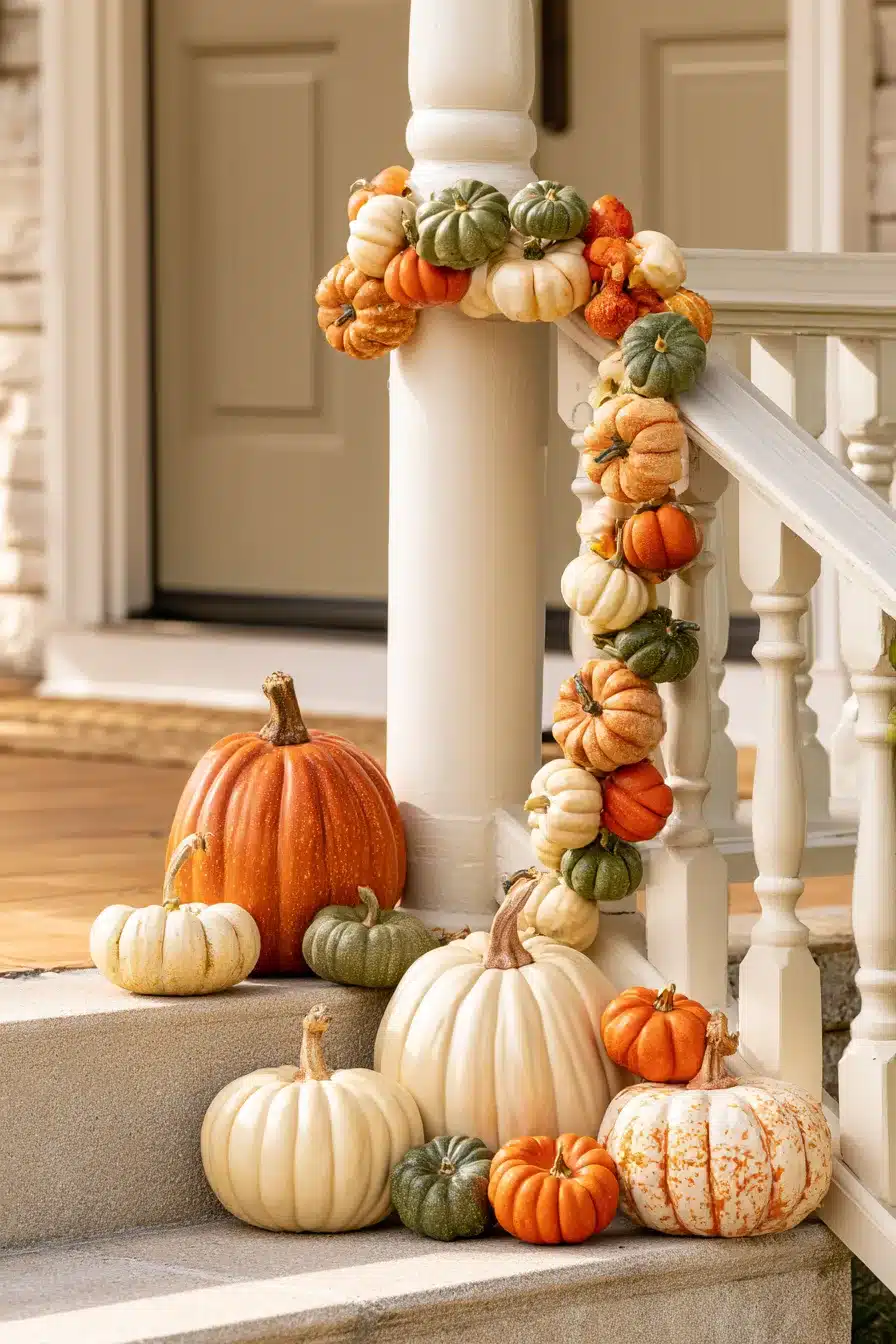 27 Cozy Small Porch Fall Decorating Ideas for a Charming Autumn Welcome
