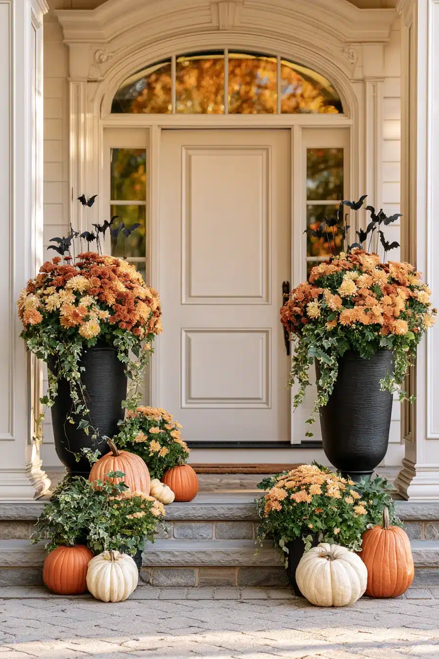 27 Creative Halloween Planter Ideas for a Delightfully Spooky Front Porch