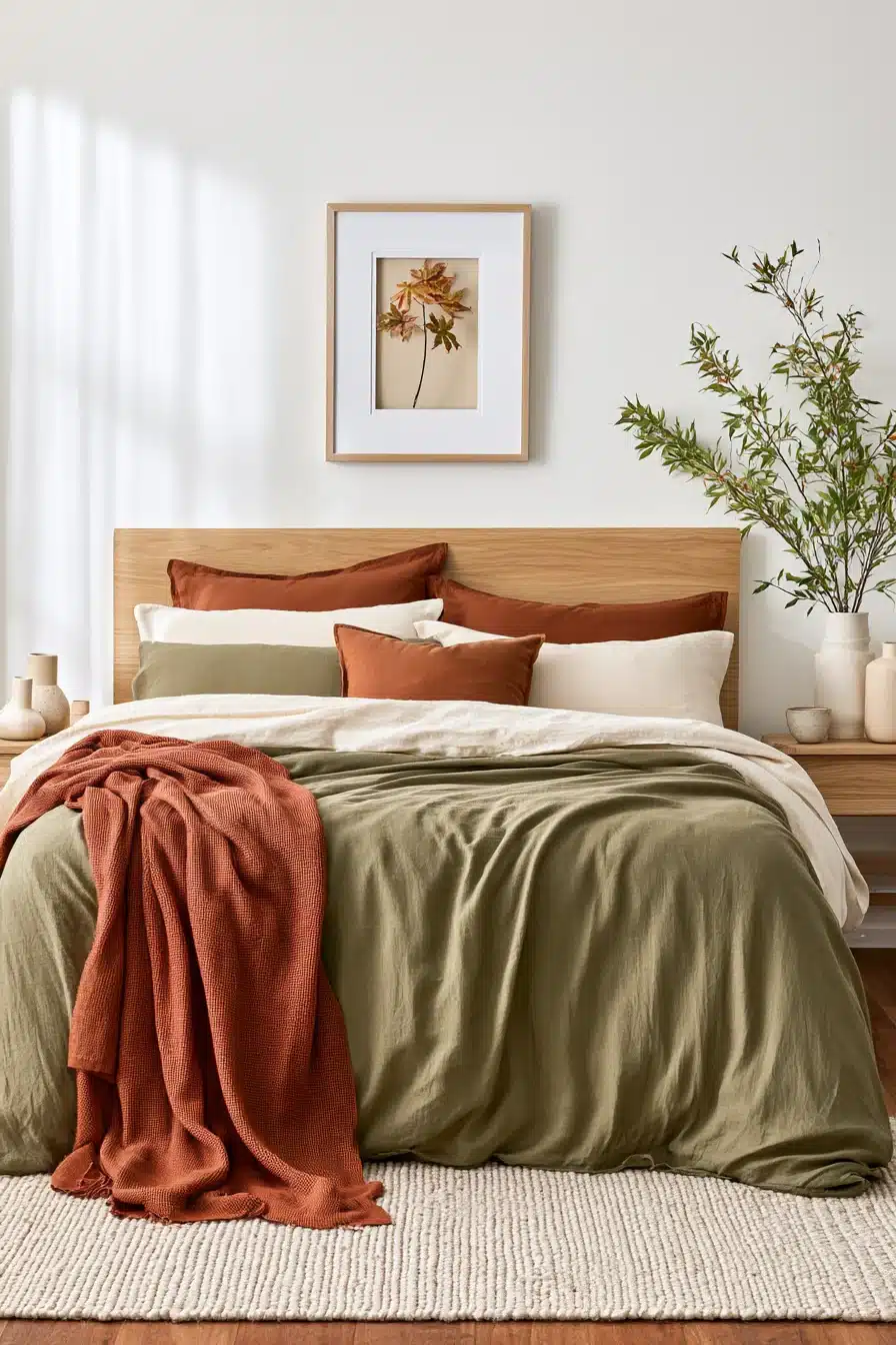 27 Gorgeous Fall Bedding Ideas Filled With Comfort and Autumn Charm