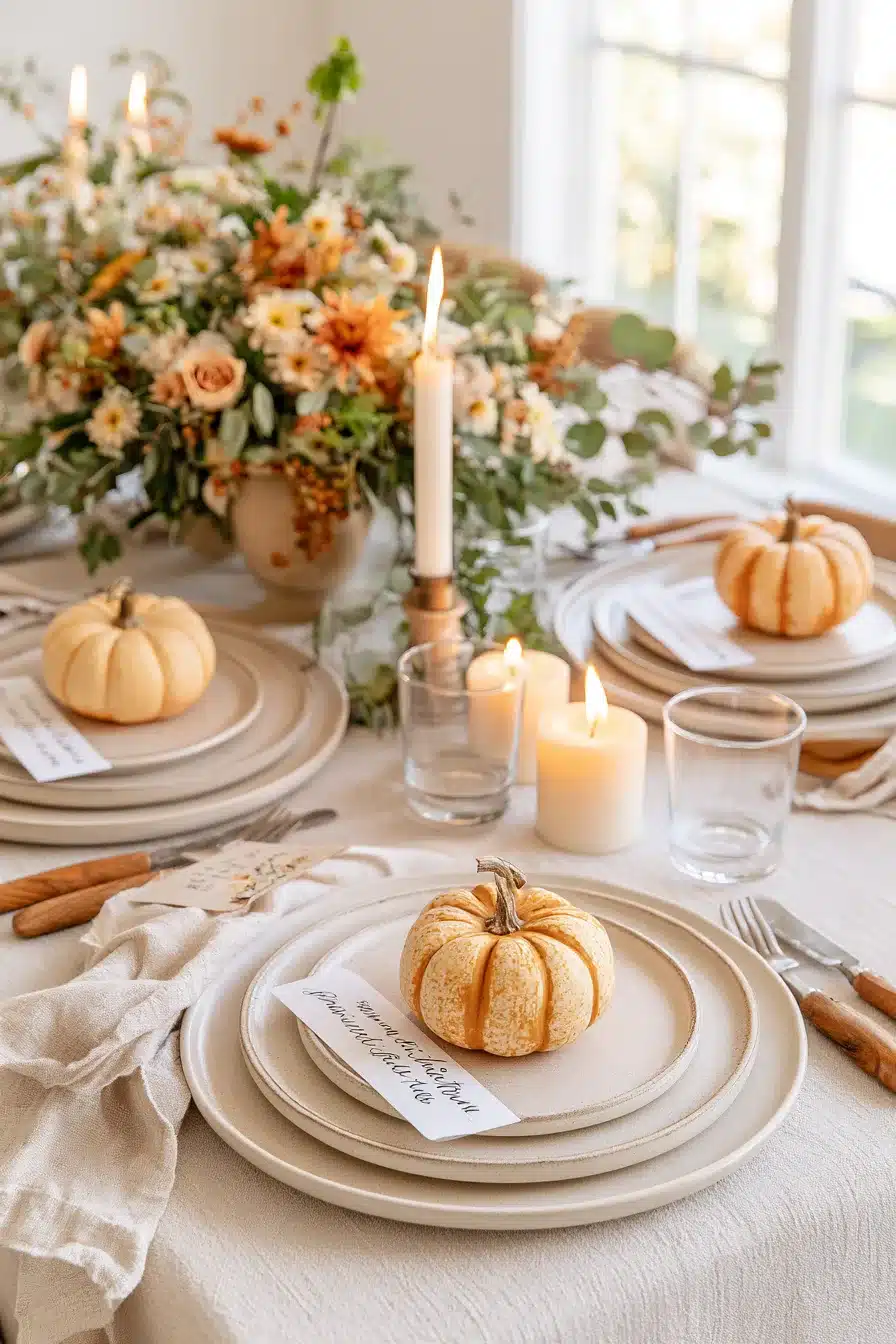 27 Easy Thanksgiving Tablescapes for a Cozy and Beautiful Holiday Gathering