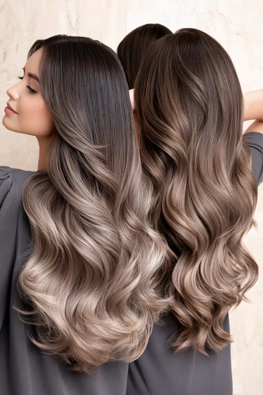 27 Beautiful Grey Blending Ideas for Dark Hair That Make Silver Strands Shine