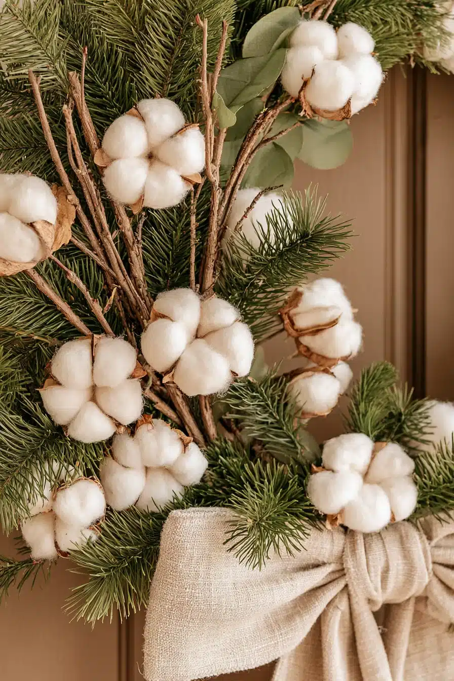 27 Beautiful Winter Wreaths for Front Door Charm and a Cozy Seasonal Welcome