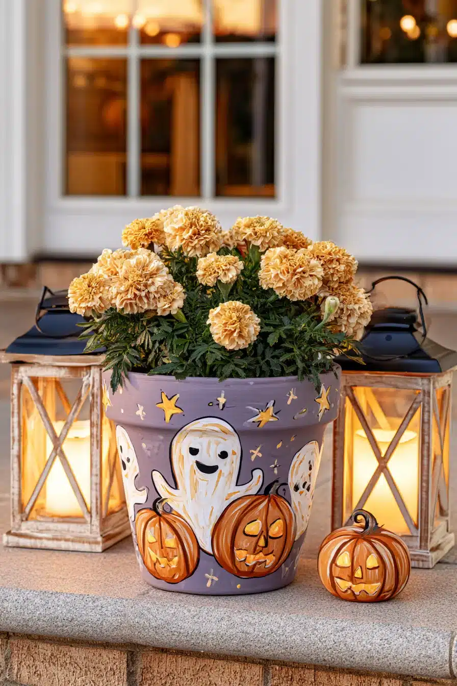 27 Creative Halloween Planter Ideas for a Delightfully Spooky Front Porch