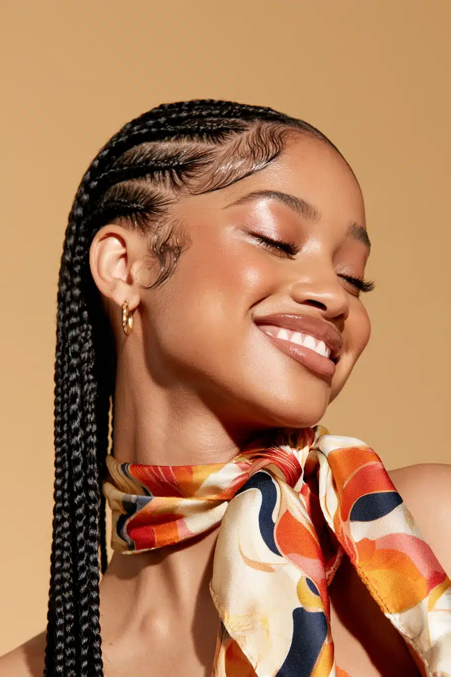 27 Beautiful Natural Cornrow Hairstyles to Inspire Your Next Braided Look