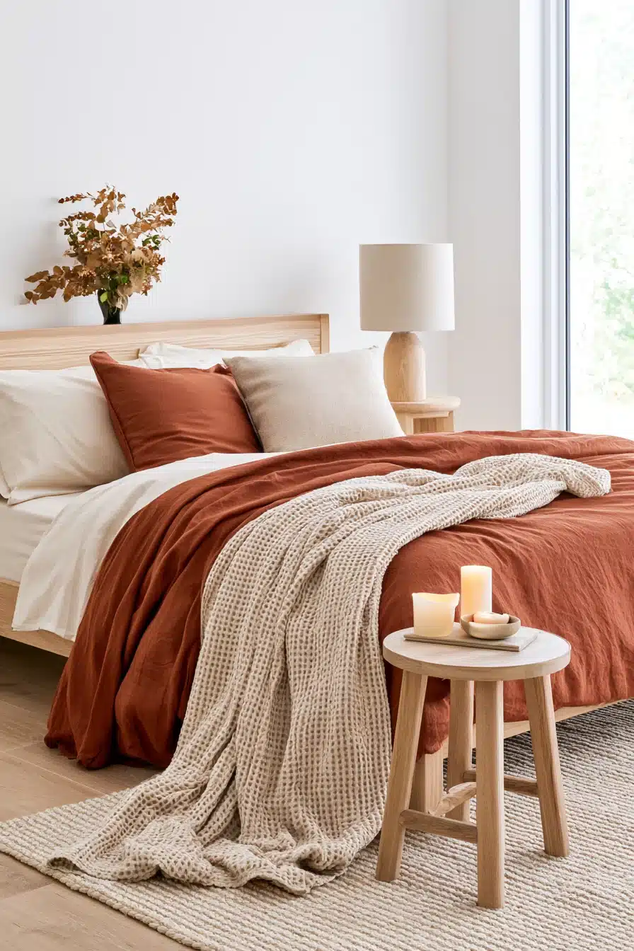 27 Gorgeous Fall Bedding Ideas Filled With Comfort and Autumn Charm