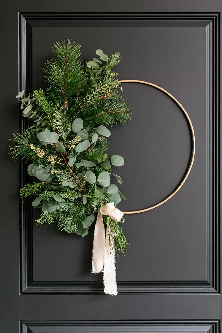 27 Beautiful Winter Wreaths for Front Door Charm and a Cozy Seasonal Welcome