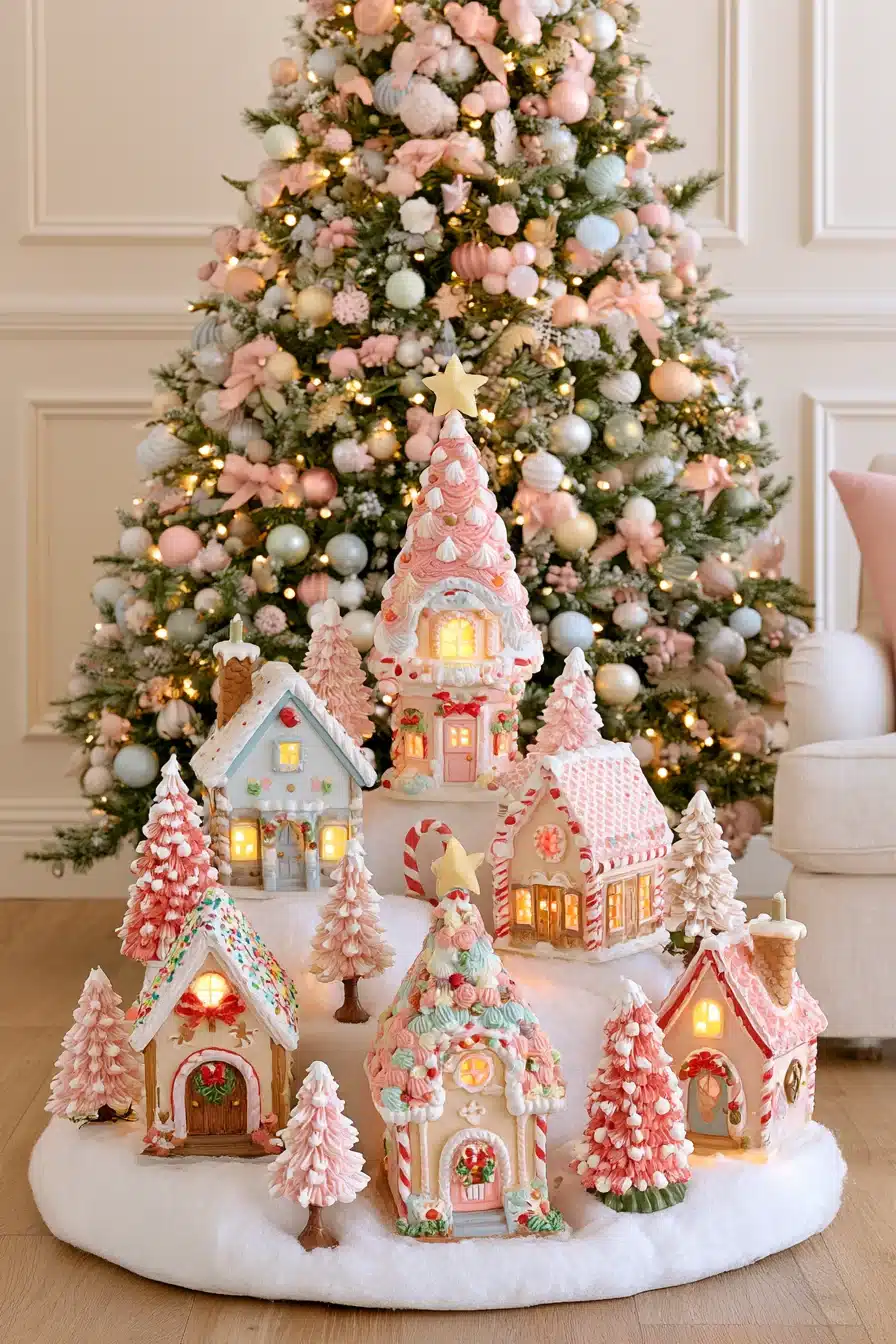27 Whimsical Candyland Christmas Tree Ideas for a Sweet and Magical Holiday