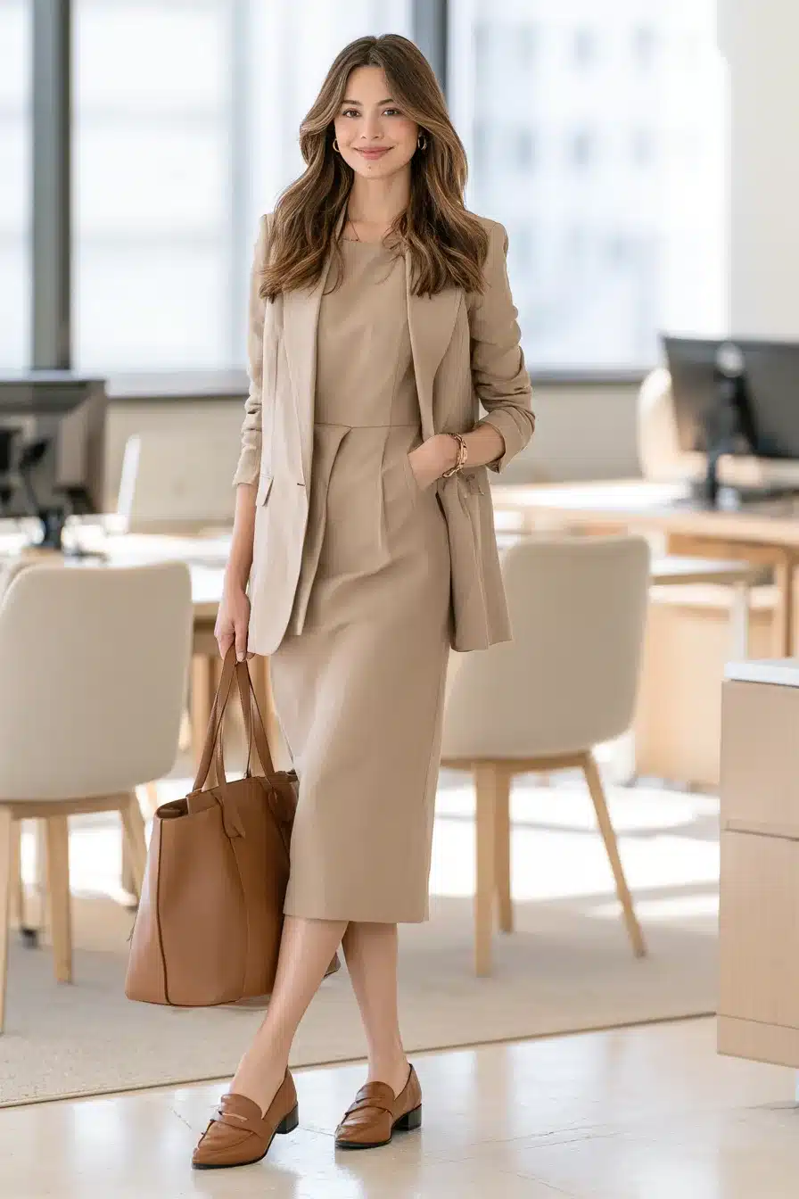 27 Stylish Work Dresses for Women That Bring Confidence to Every Office Day