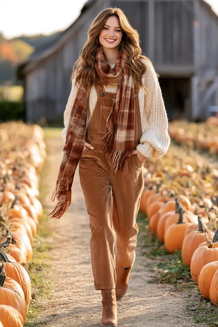 27 Effortless Pumpkin Patch Outfit Ideas for Crisp Days and Cozy Memories