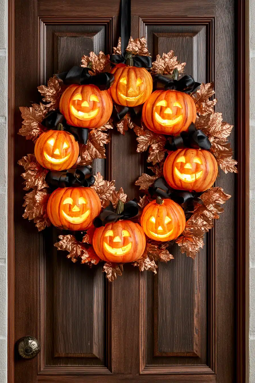 27 Creative Halloween Wreaths to Give Your Front Door a Spooky Welcome