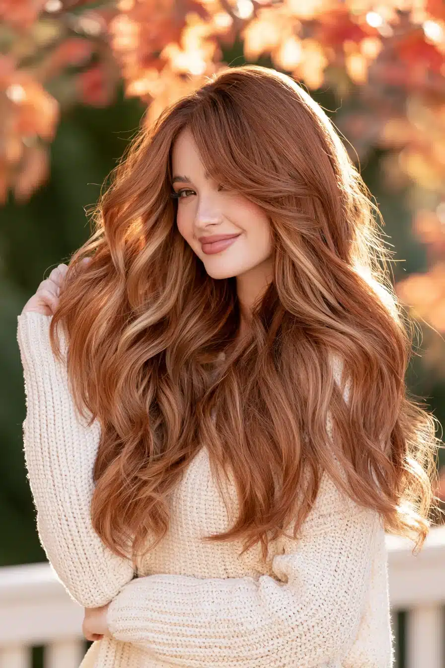 27 Beautiful Fall Balayage Ideas for a Warm and Radiant Seasonal Refresh