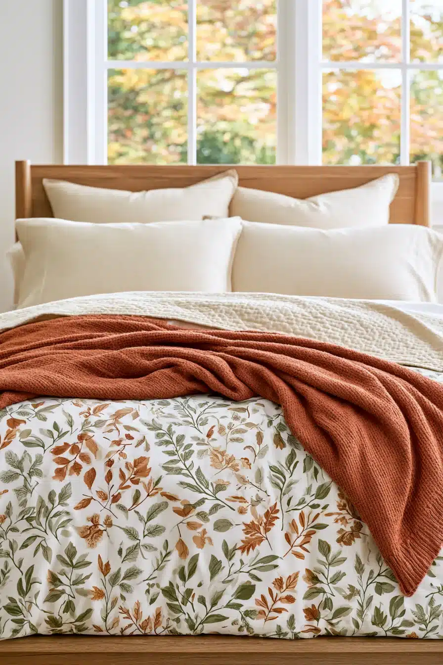 27 Gorgeous Fall Bedding Ideas Filled With Comfort and Autumn Charm