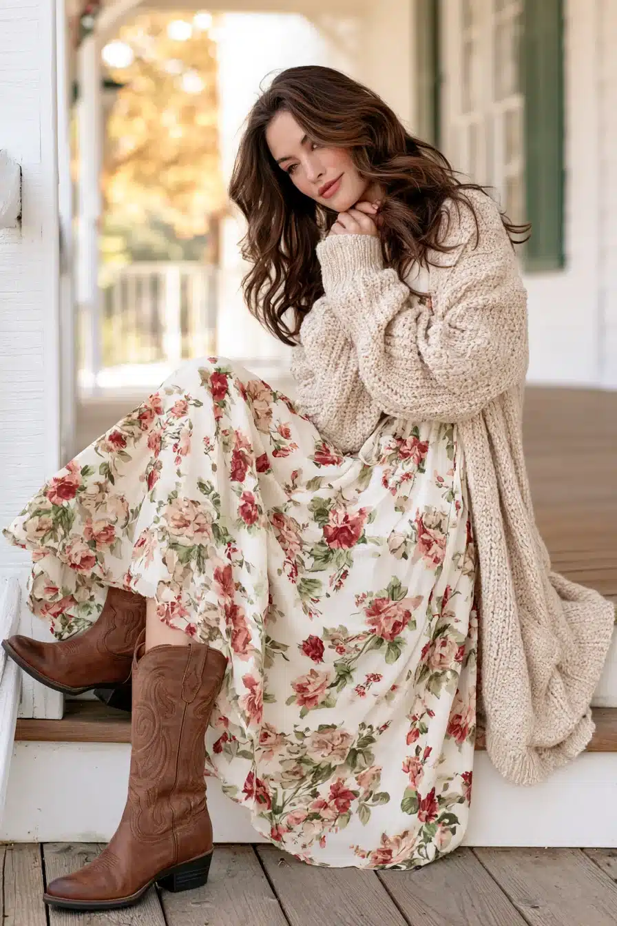 27 Stylish Western Fall Outfits for Cozy Days and Rustic Autumn Charm