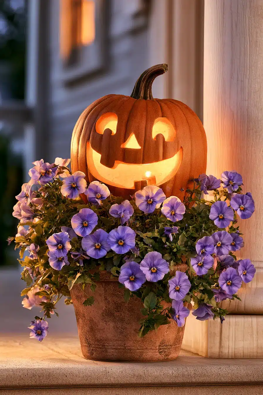 27 Creative Halloween Planter Ideas for a Delightfully Spooky Front Porch