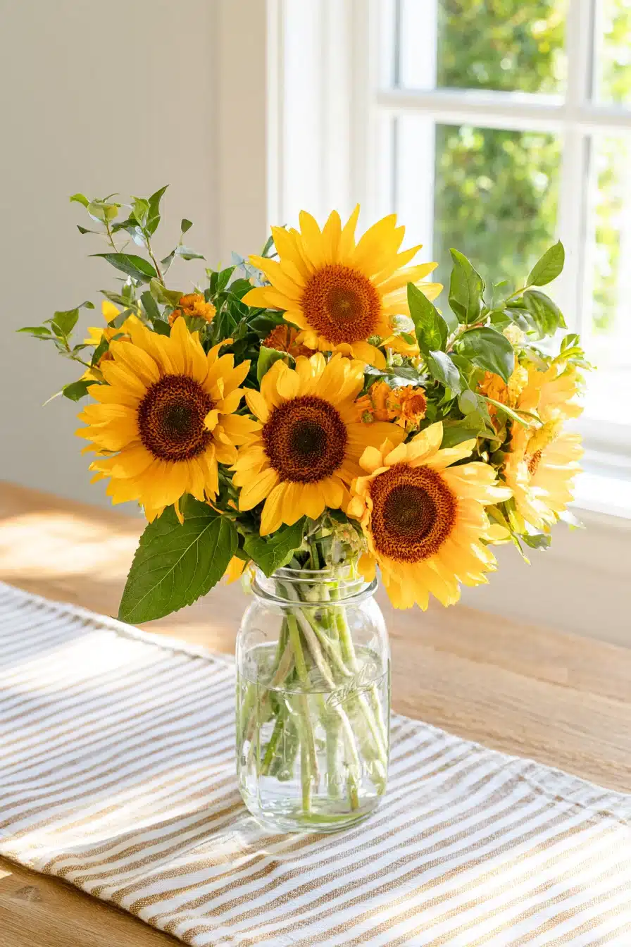 27 Charming Fall Mason Jar Centerpieces That Make Your Home Feel Cozy