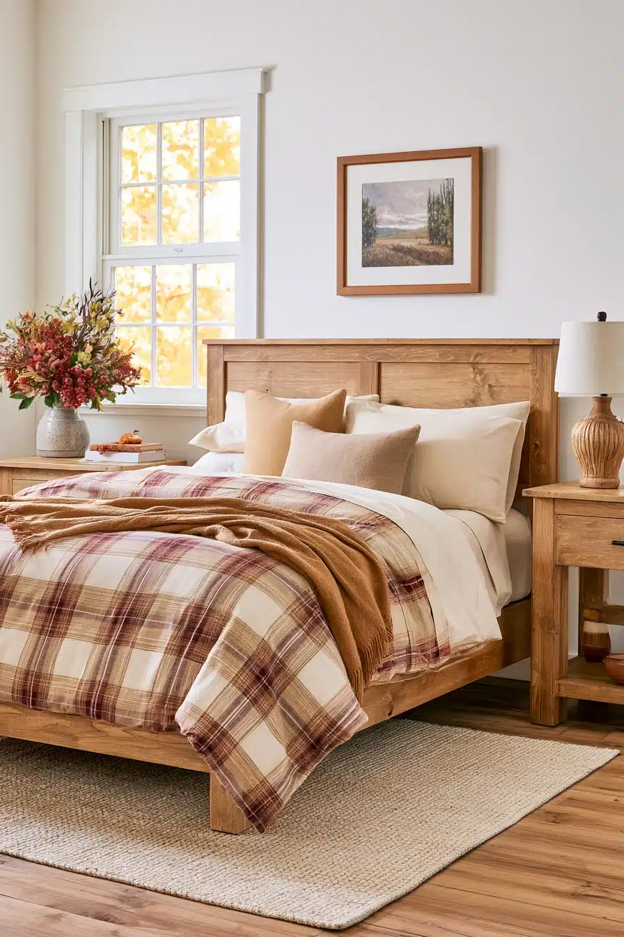 27 Gorgeous Fall Bedding Ideas Filled With Comfort and Autumn Charm