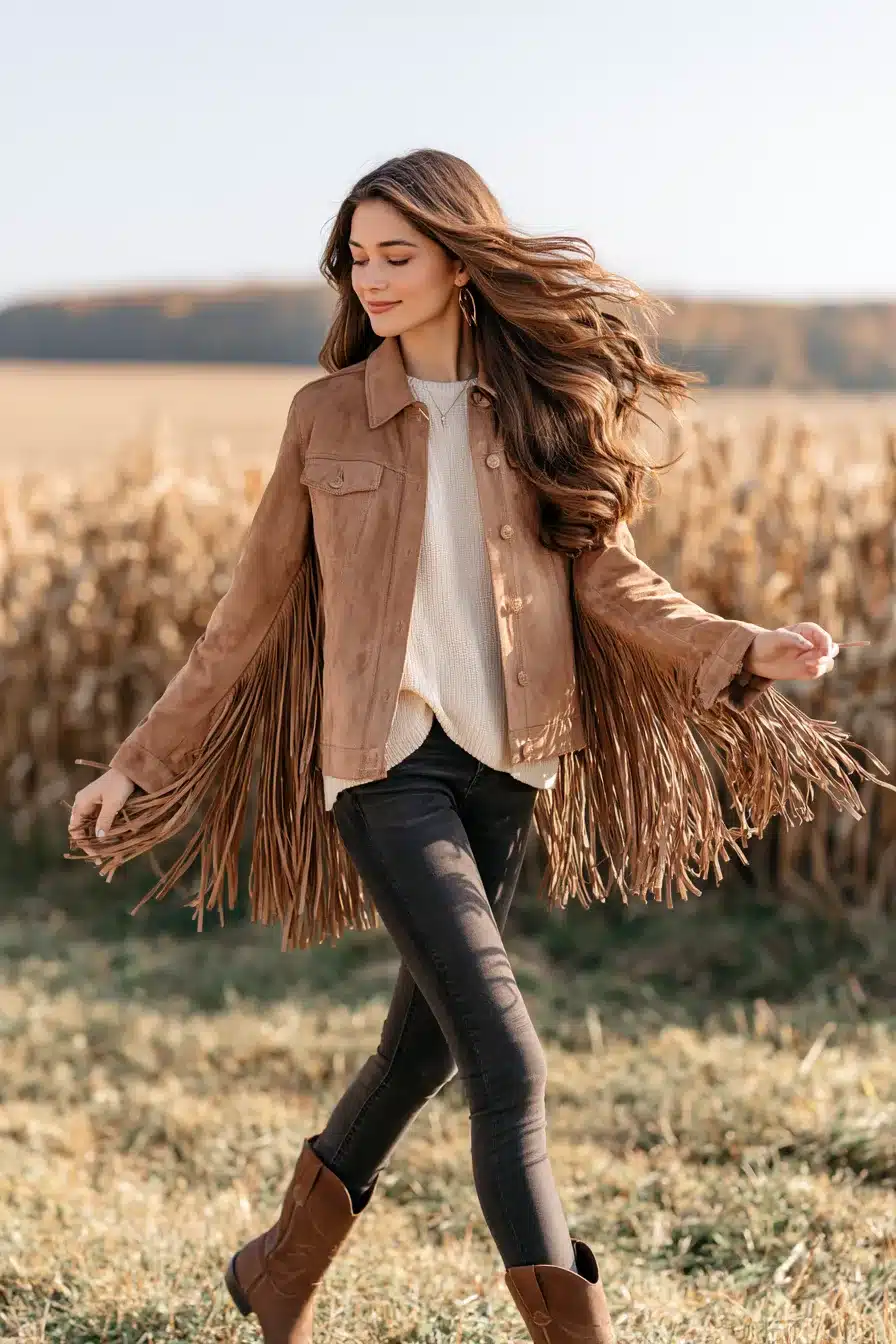 27 Stylish Western Fall Outfits for Cozy Days and Rustic Autumn Charm