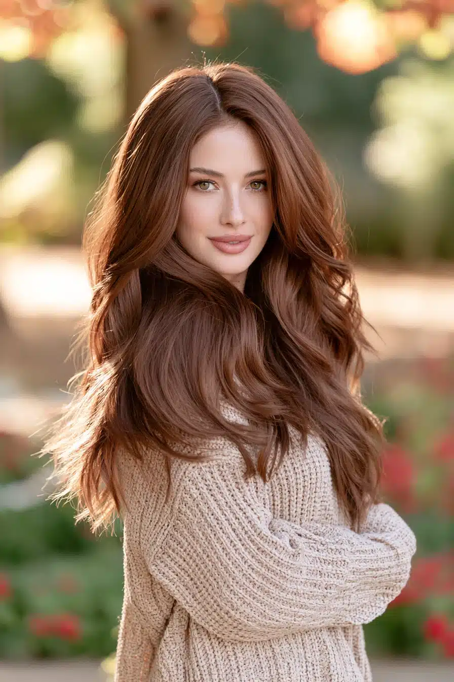 27 Beautiful Chestnut Brown Hair Ideas for a Rich and Radiant Look