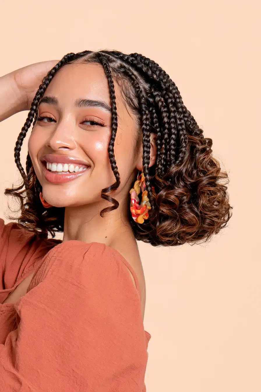 27 Chic Boho Knotless Braids for Effortless Everyday Style