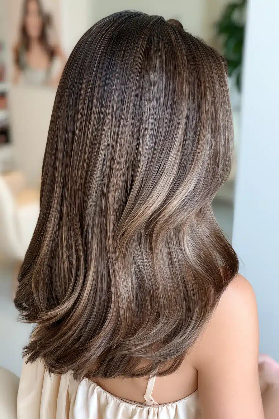 27 Beautiful Grey Blending Ideas for Dark Hair That Make Silver Strands Shine